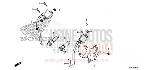 BOBINE D'ALLUMAGE NC750JH de 2017